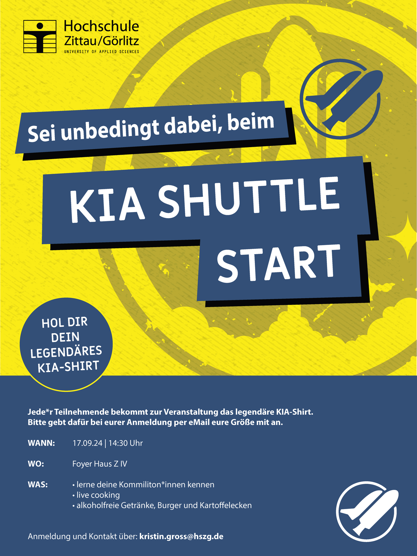 Poster of the KIA Shuttle launch 2024