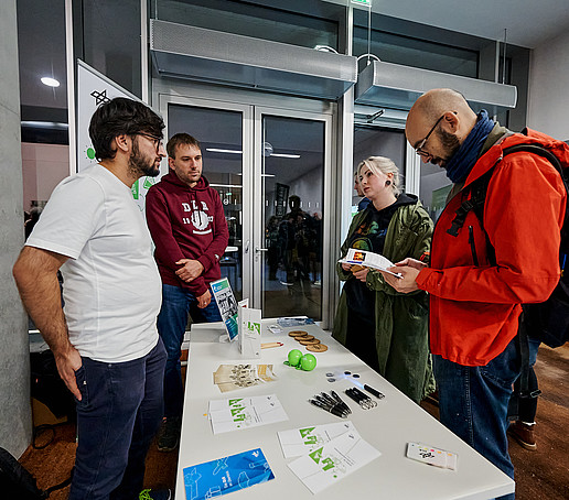 Guests can find out more at the information stands.