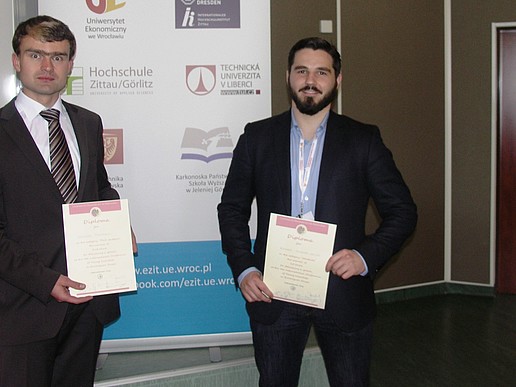1st place among students and 2nd place among doctoral students in Jelenia Gora