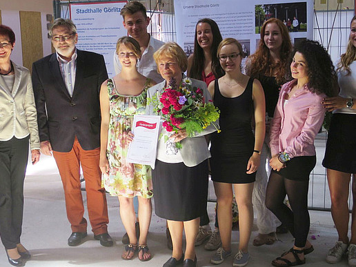 Die Studierenden freuen sich über die Förderung des Forschungsprojektes  "Kulturbrücke Neiße - Nysa"