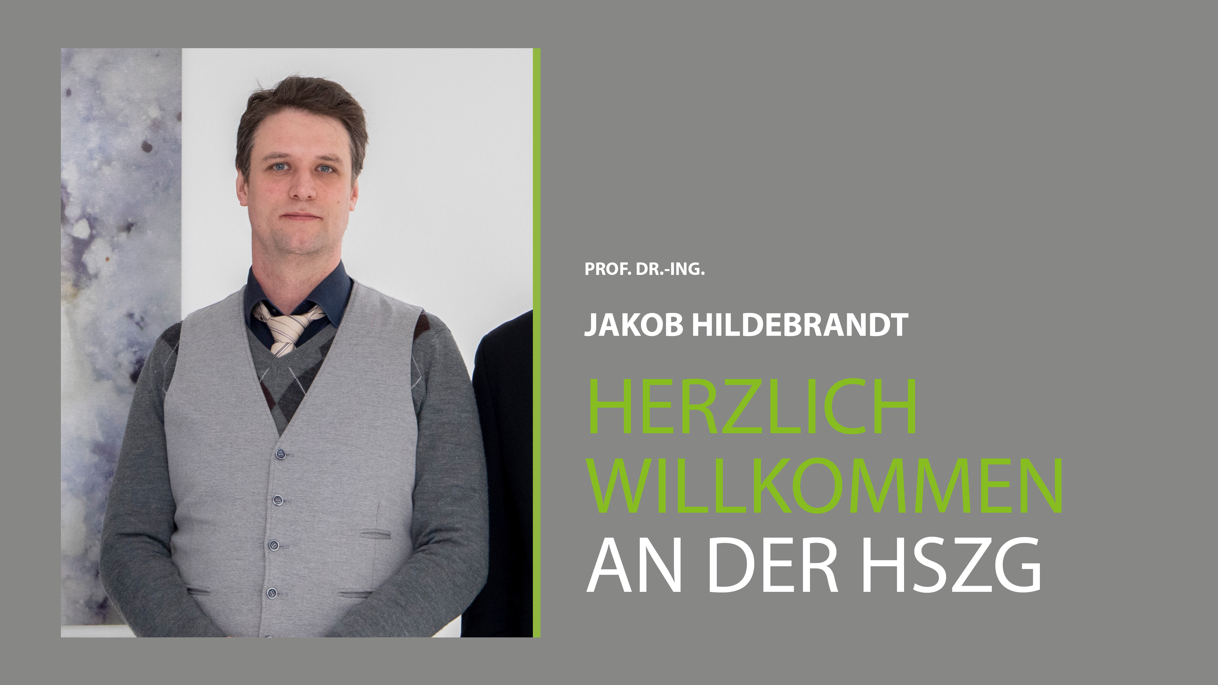 Photo: Sven Müller, Editing: Sophie Herwig Portrait of Prof. Dr.-Ing. Jakob Hildebrandt in front of a neutral background.